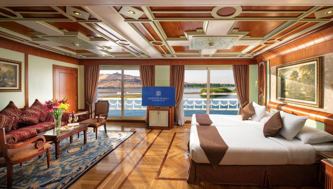 Hotel Sonesta St George Nile Cruise - Luxor To Aswan 4 Nights From Monday To Friday Exterior foto